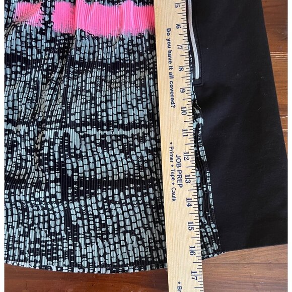 Jamie Sadock black/white/pink athletic skort size 8 zip pockets - Picture 8 of 8